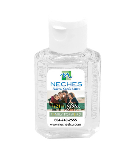 1.0 Oz Antibactirial Hand Sanitizer Gel