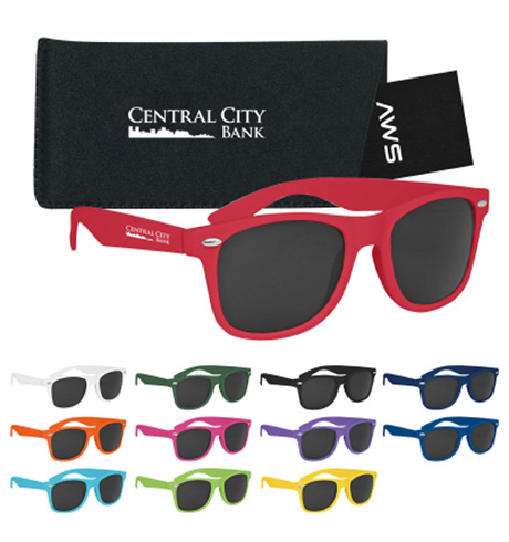Aws Velvet Touch Malibu Sunglasses with Pouch