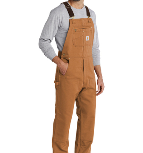 Carhartt Duck Unlined Bib Overalls