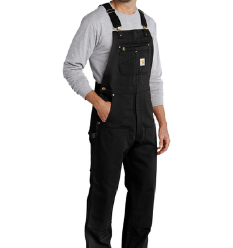 Carhartt Duck Unlined Bib Overalls