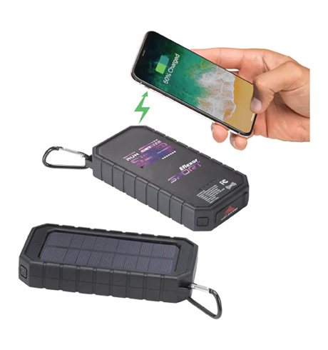 High Sierra® Ipx 5 Solar Fast Wireless Power Bank