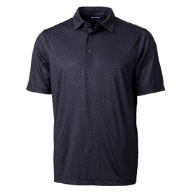 Cutter & Buck Pike Double Dot Print Stretch Men’s Polo
