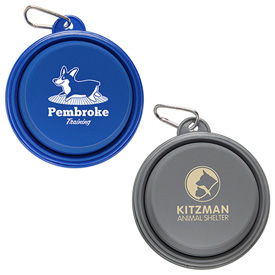 Feed ’n Go Collapsible Pet Bowl with Carabiner