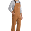 Carhartt Duck Unlined Bib Overalls