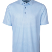 Cutter & Buck Pike Double Dot Print Stretch Men’s Polo